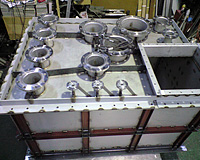 化学工場向け　タンク（SUS316L+SS）